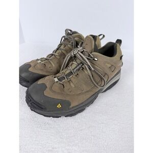Vasque UltraDry Waterproof Hiking Shoes Mens 12 Brown Leather Low Top 7094 Trail